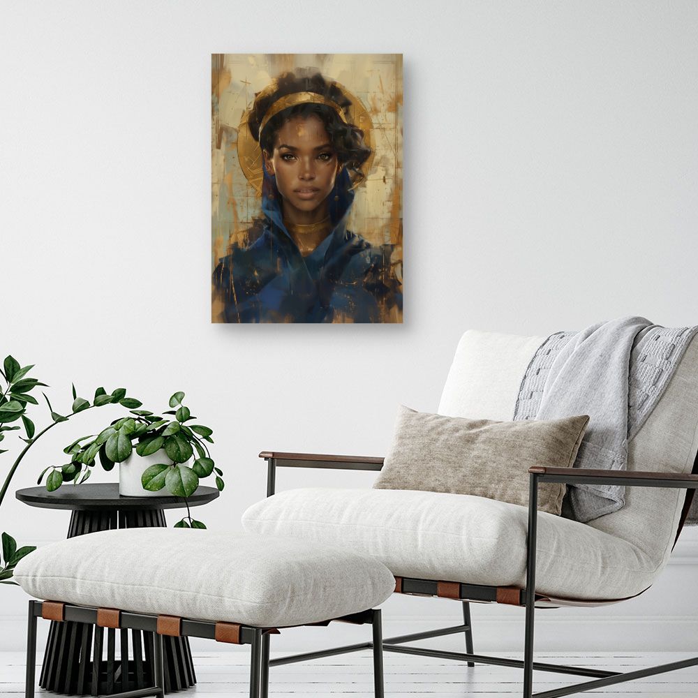 Tableau Portrait mystique