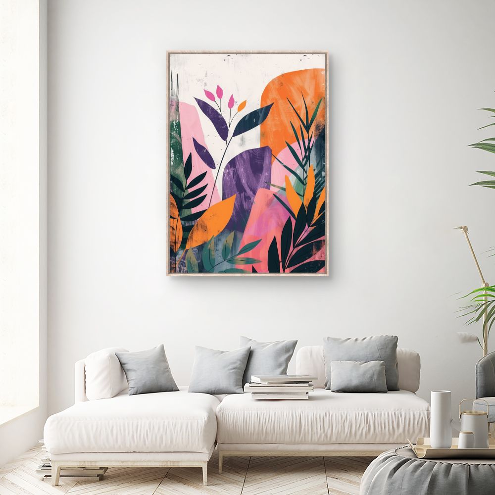 Tableau Feuillage vibrant