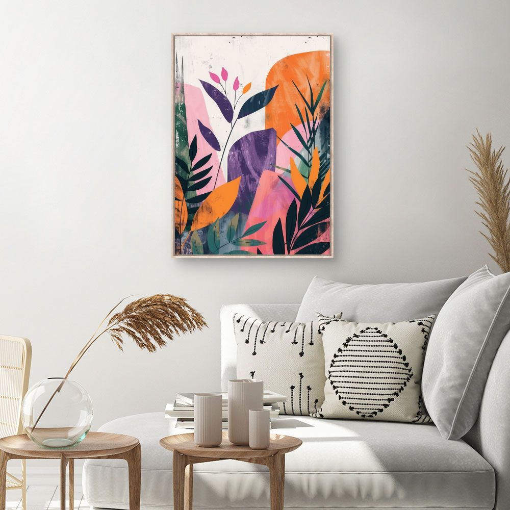 Tableau Feuillage vibrant