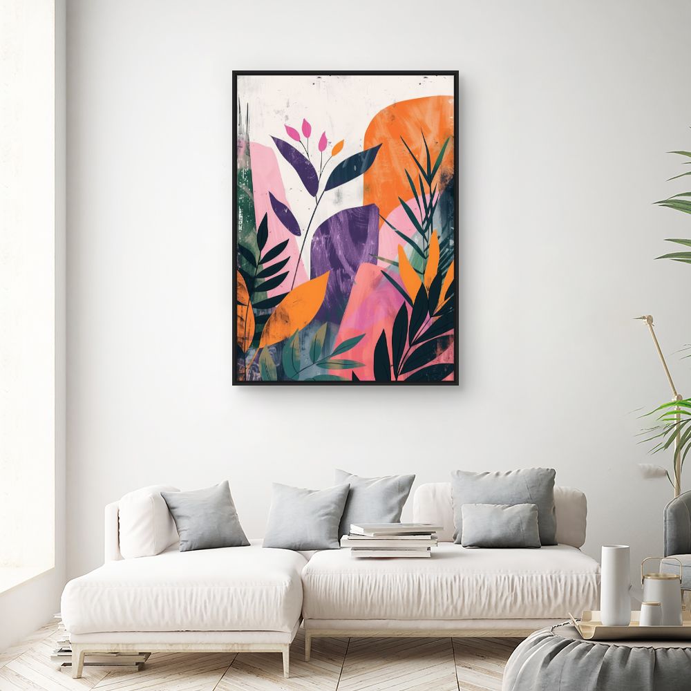 Tableau Feuillage vibrant