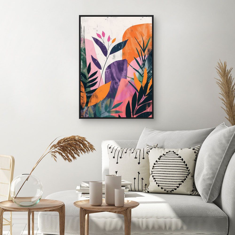 Tableau Feuillage vibrant