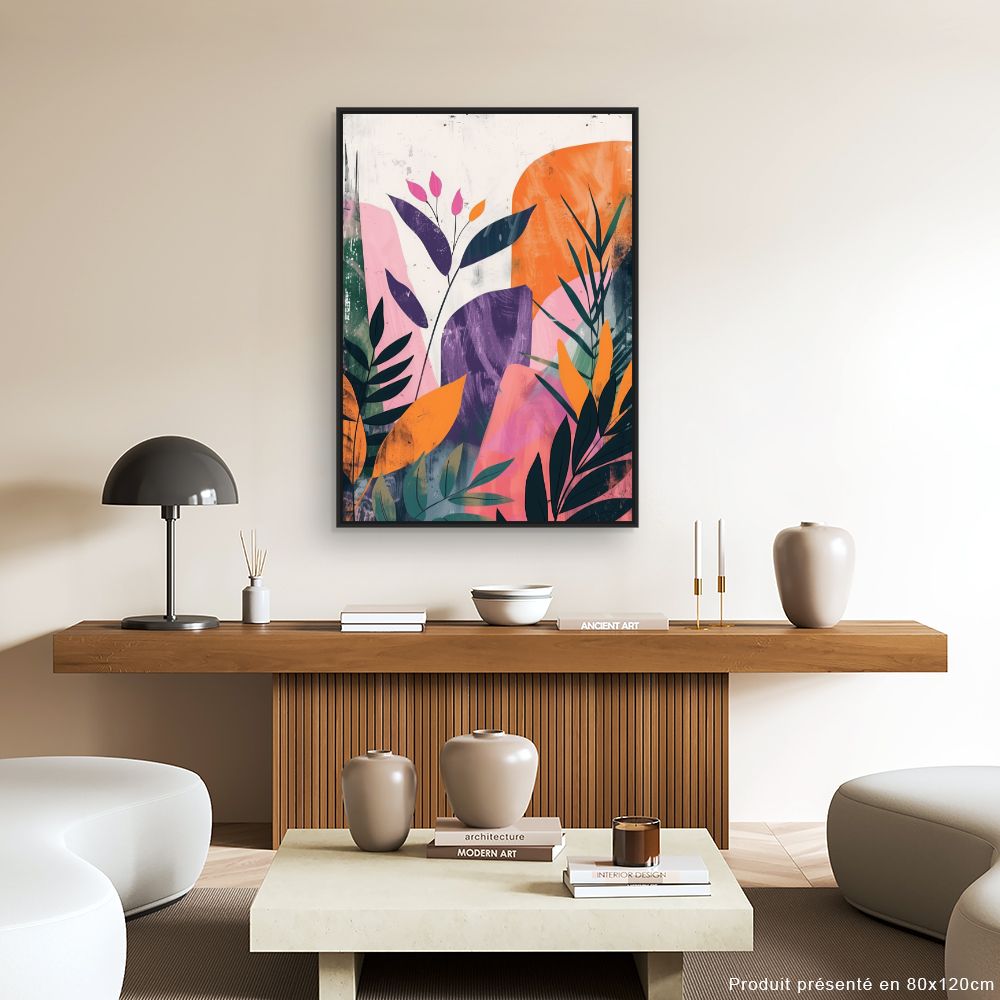 Tableau Feuillage vibrant