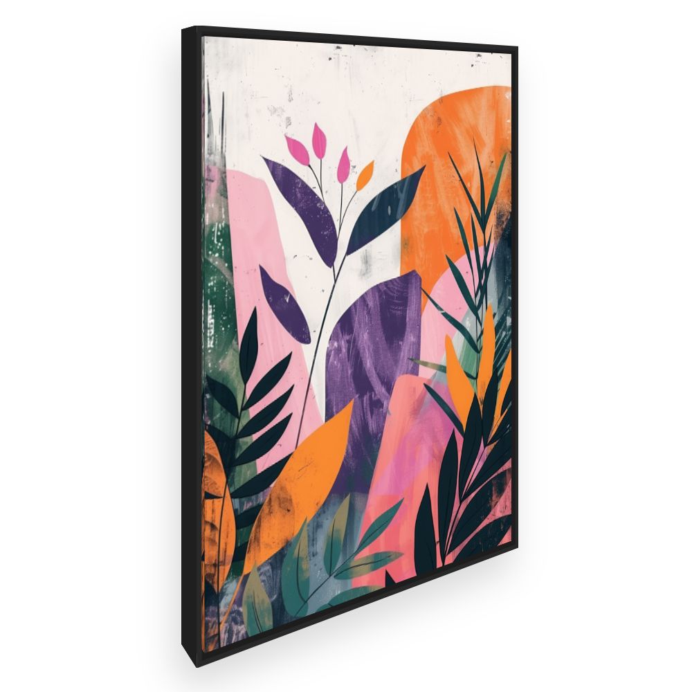 Toile Feuillage vibrant