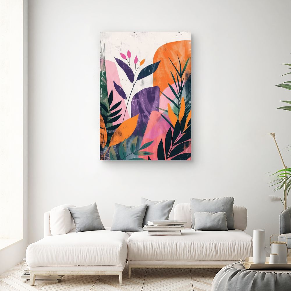 Tableau Feuillage vibrant