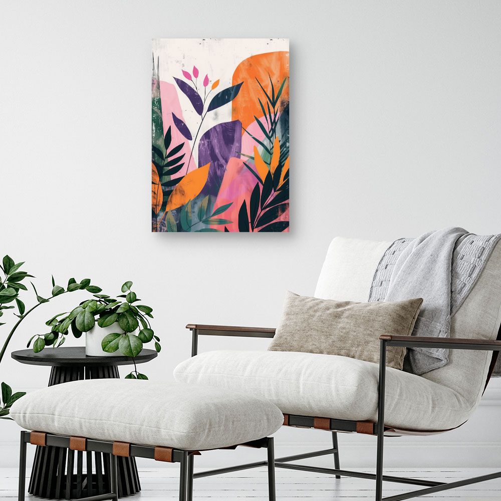 Tableau Feuillage vibrant