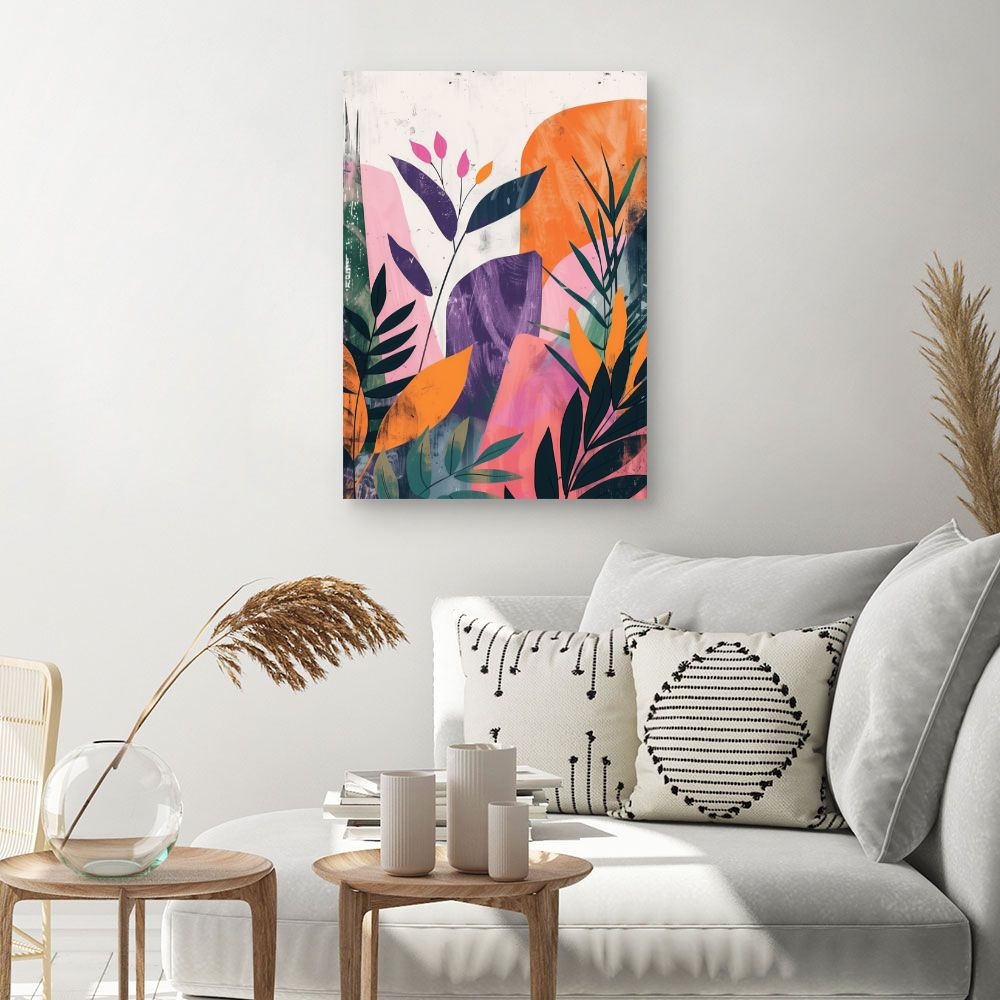 Tableau Feuillage vibrant