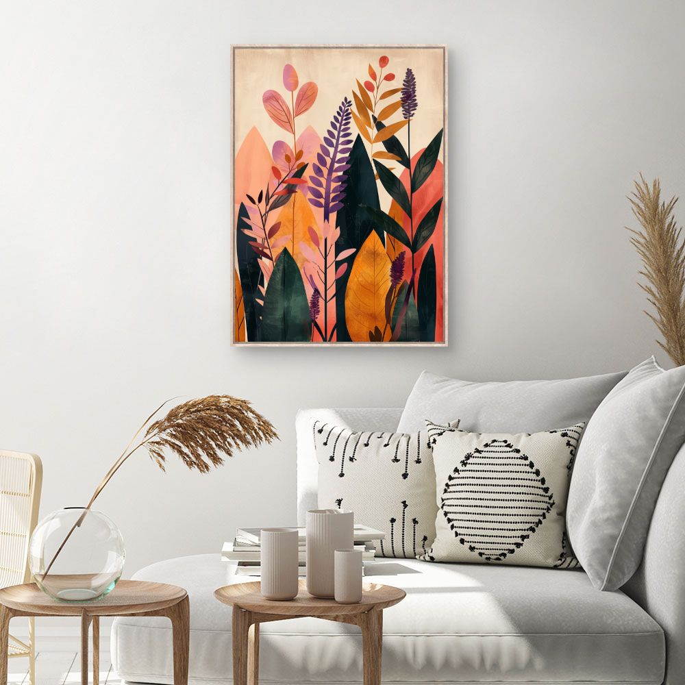 Tableau Feuillage vibrant