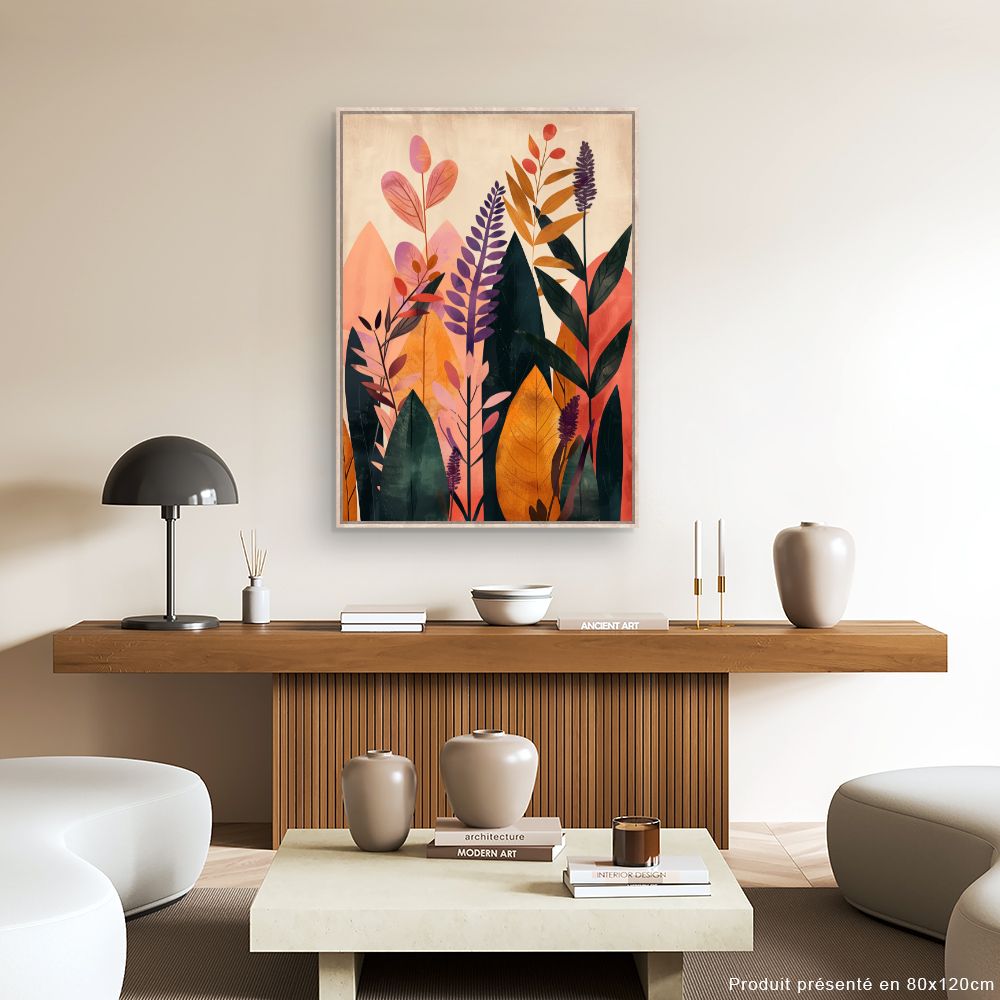 Tableau Feuillage vibrant