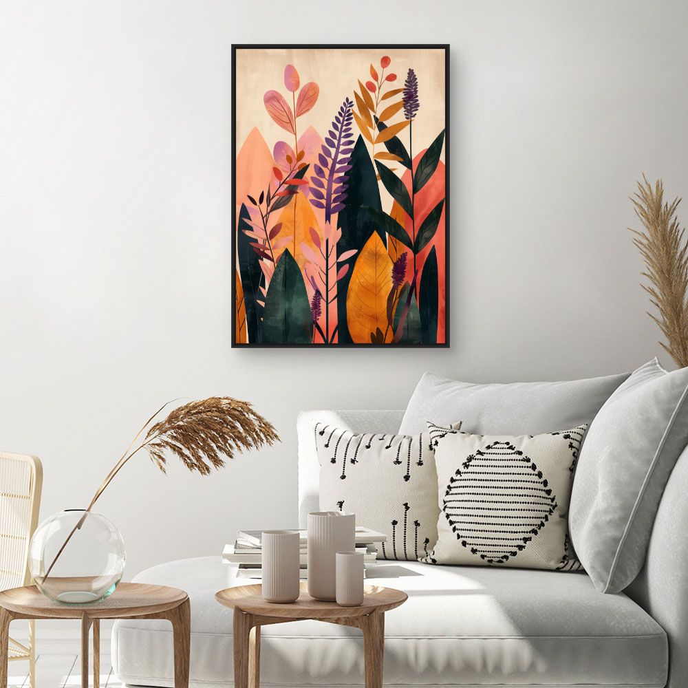Tableau Feuillage vibrant