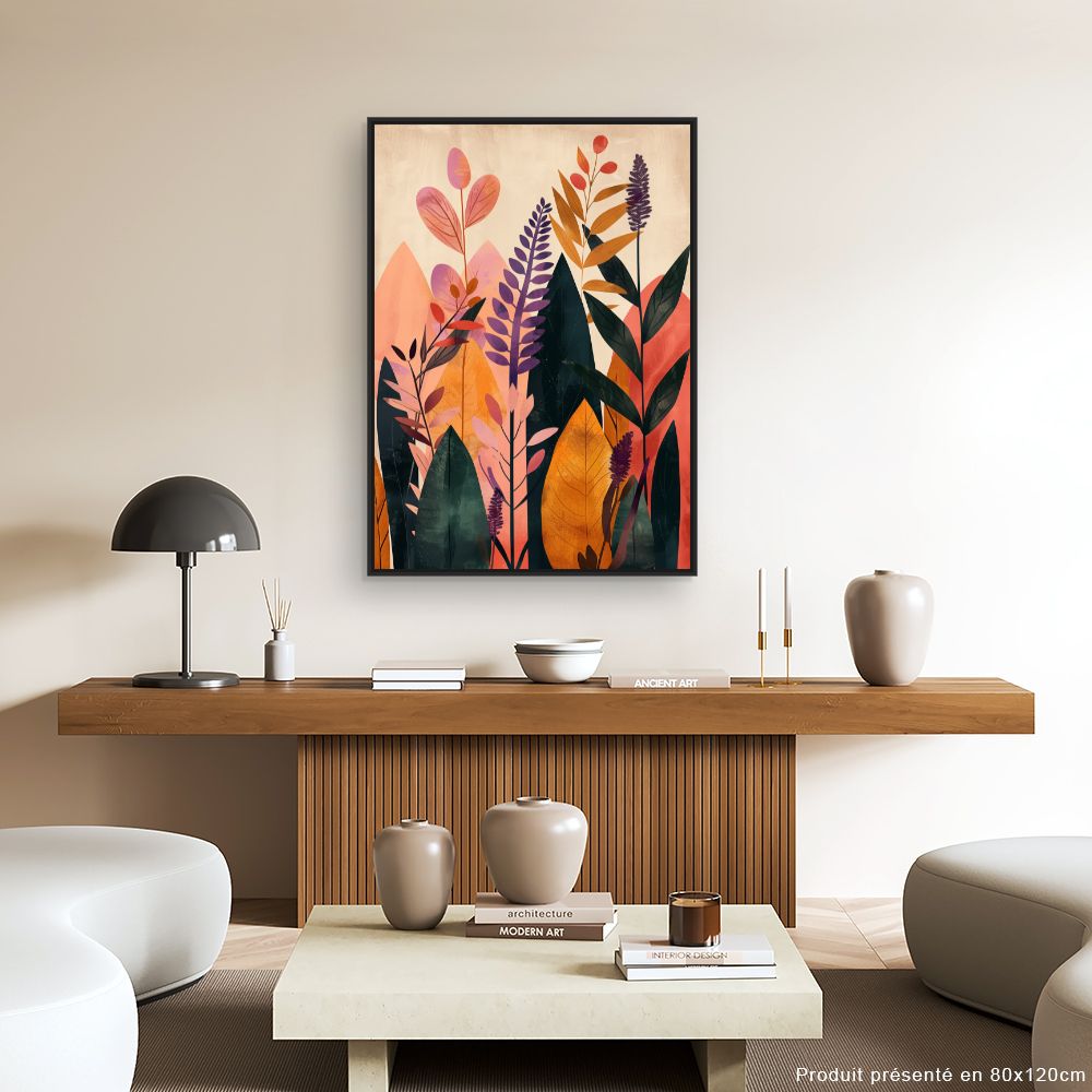 Tableau Feuillage vibrant