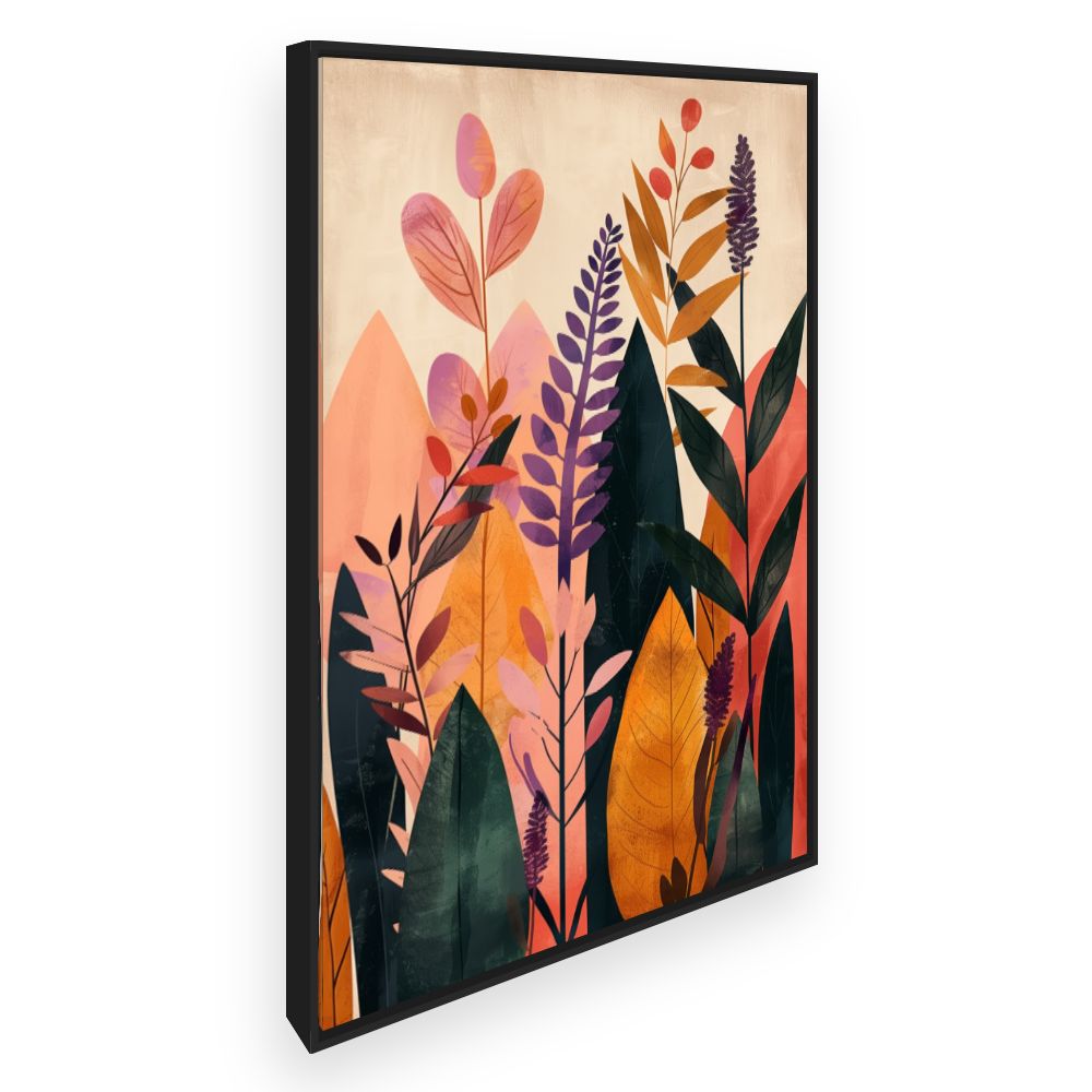 Toile Feuillage vibrant
