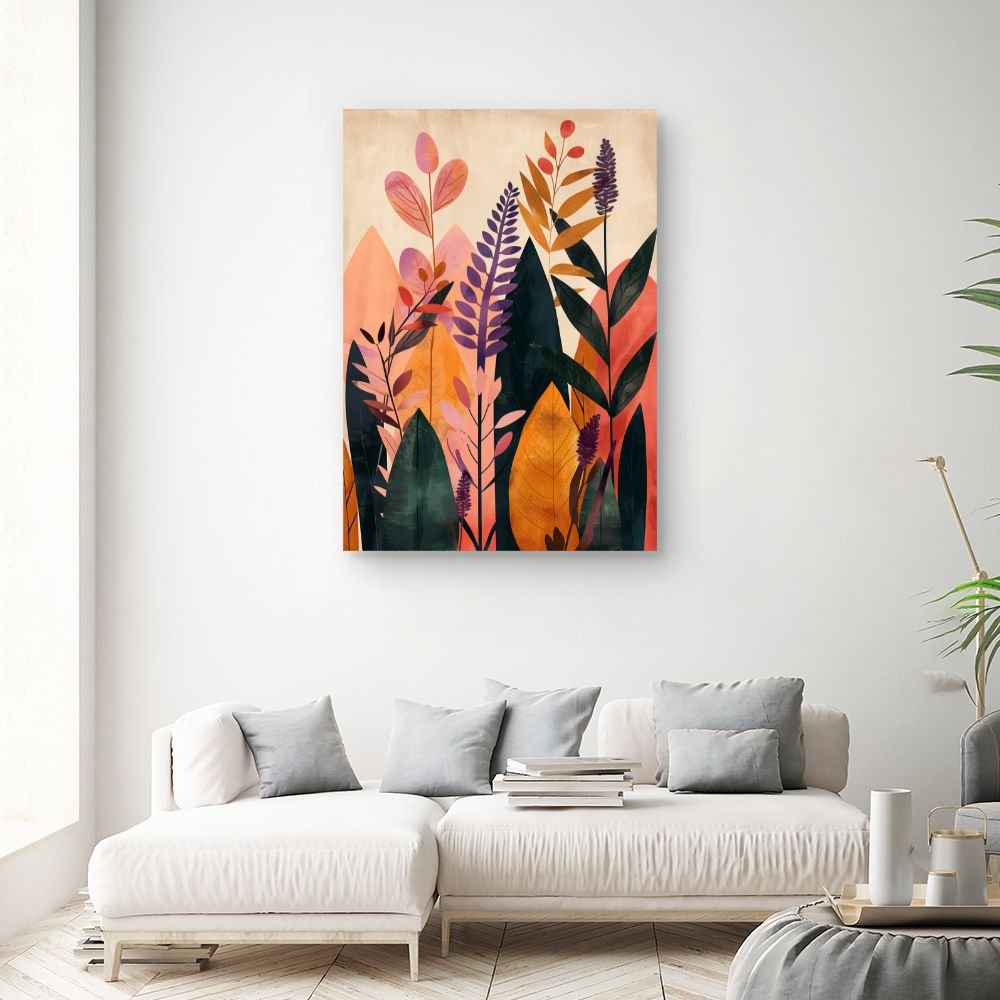 Tableau Feuillage vibrant