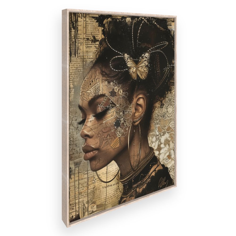 Toile Beauté ethnique captivante