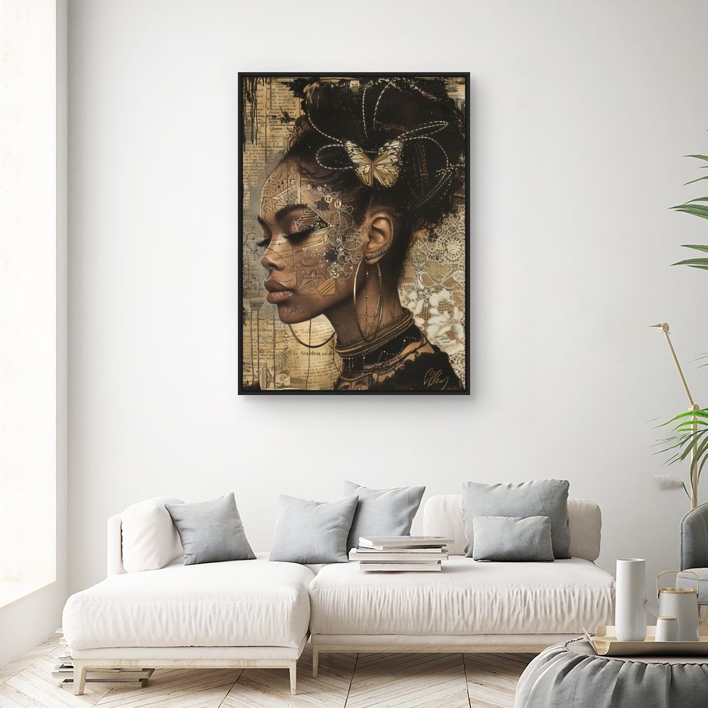 Tableau Beauté ethnique captivante