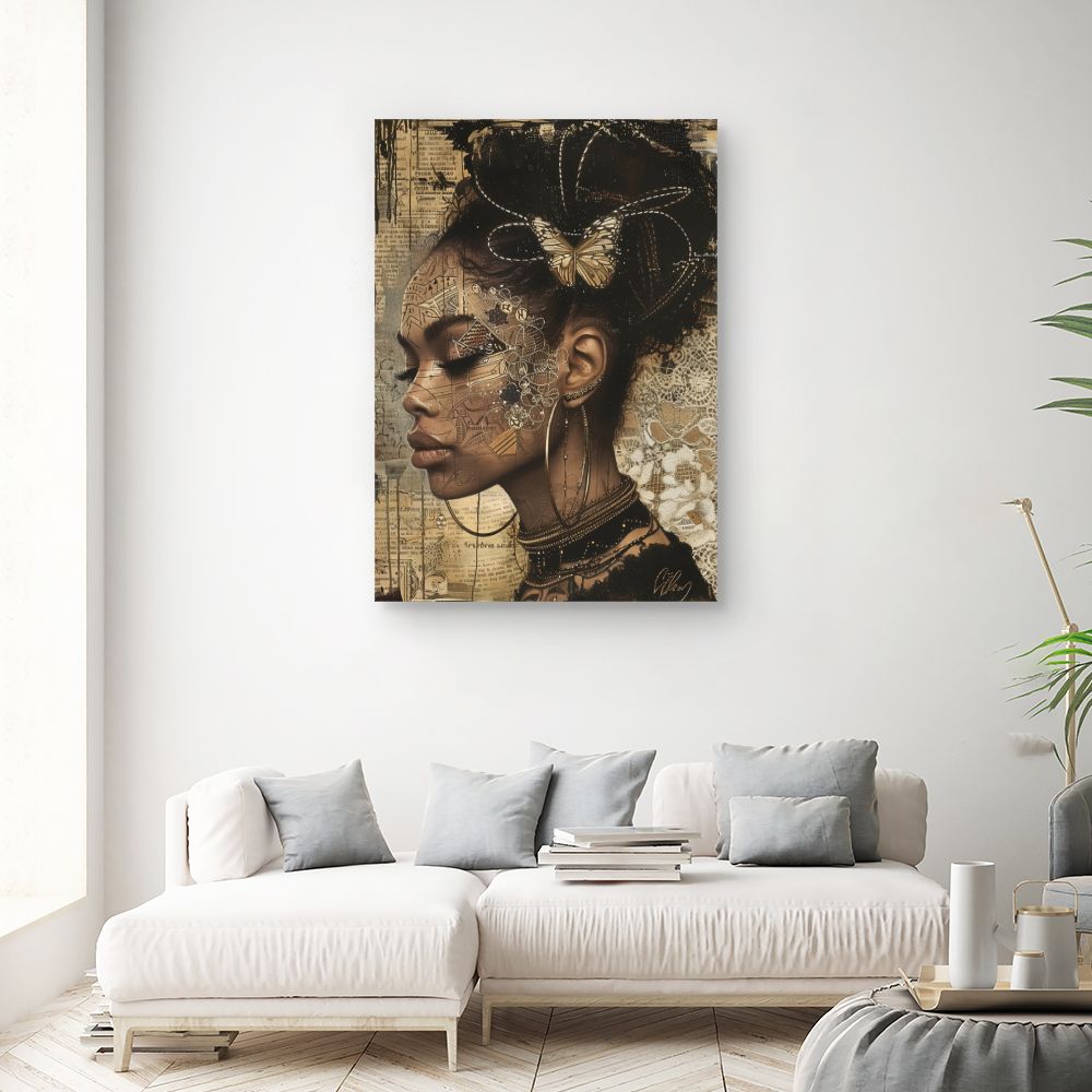 Tableau Beauté ethnique captivante