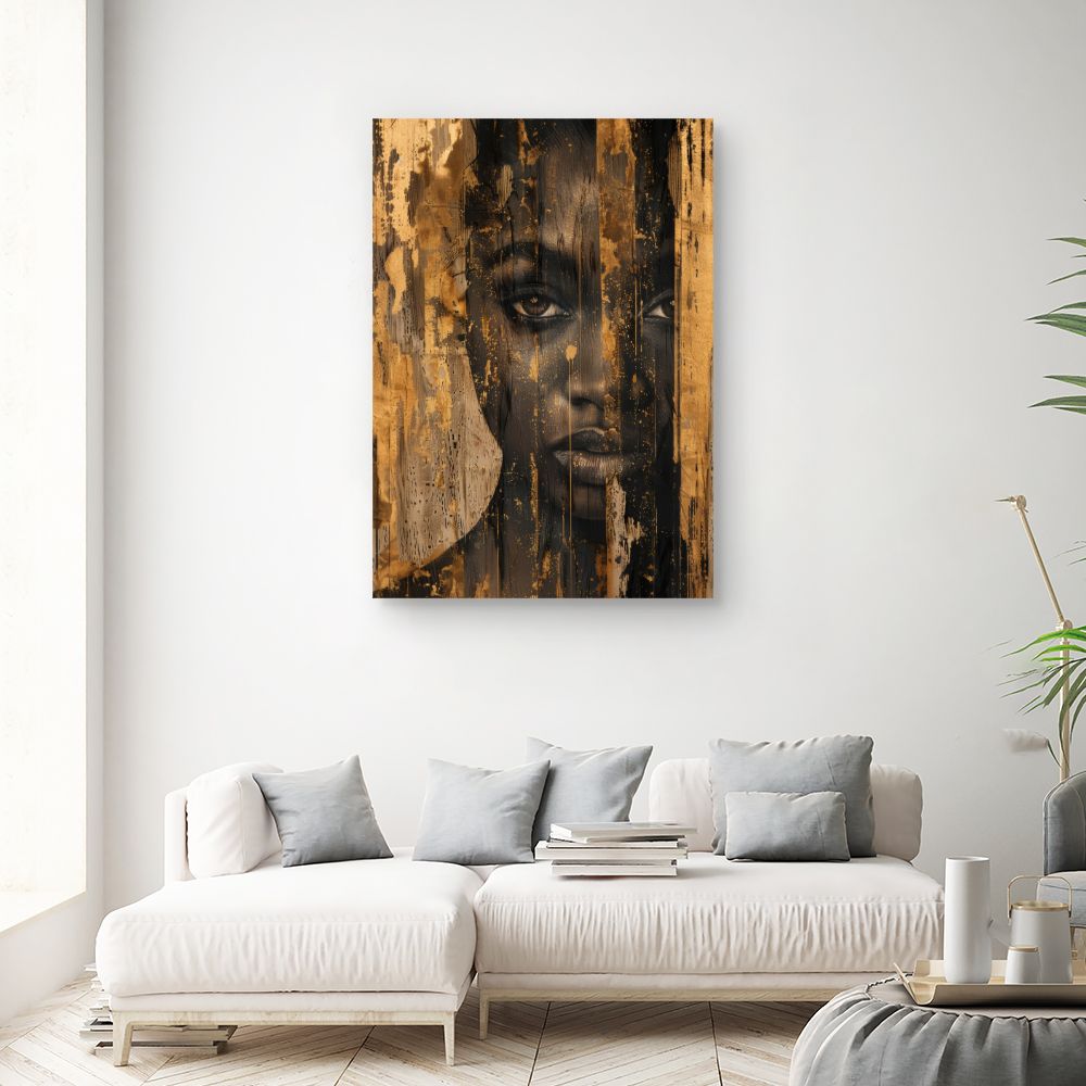 Tableau Portrait mystérieux