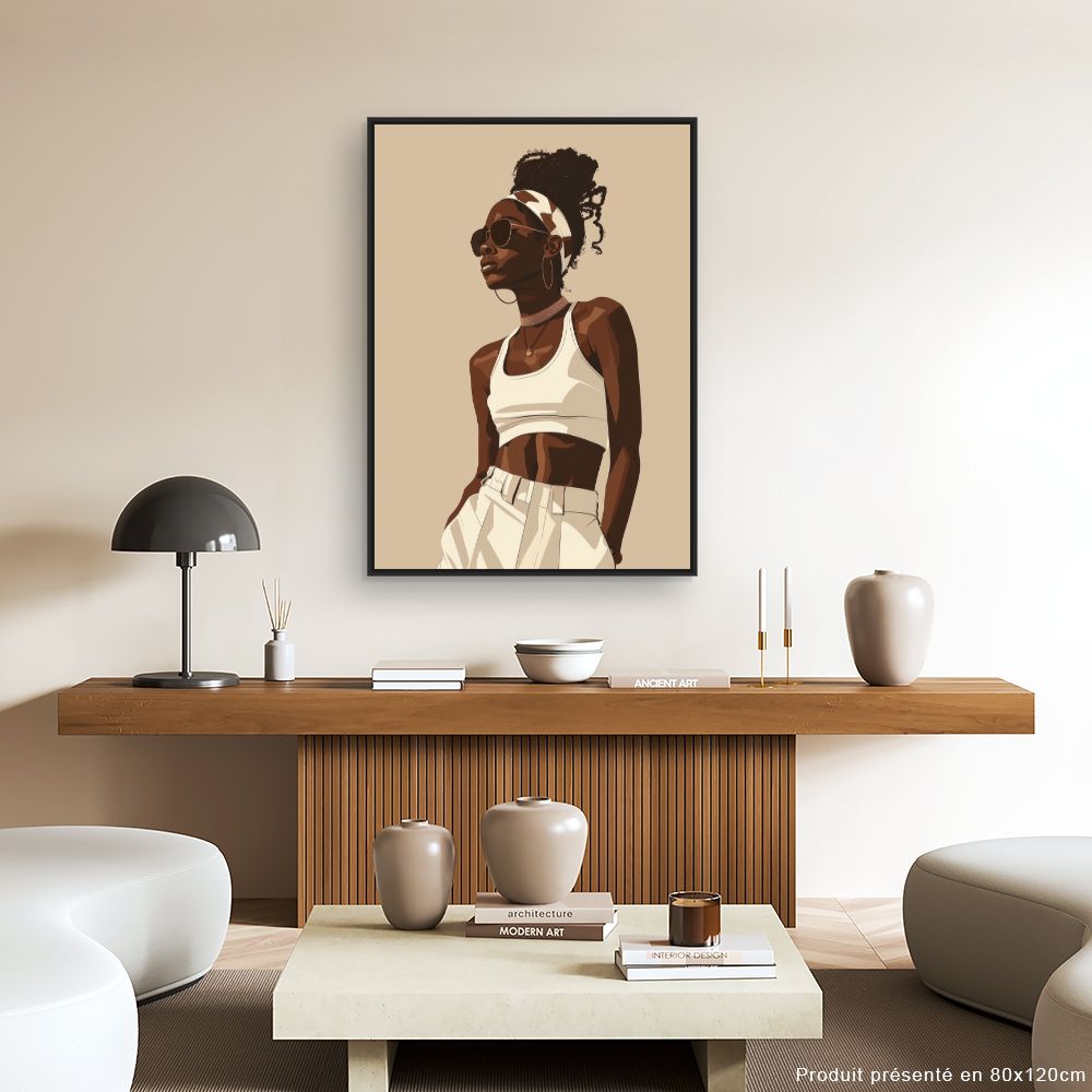 Tableau Élégance urbaine chic