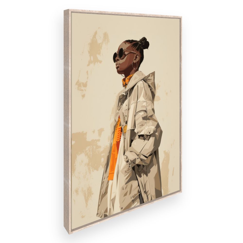 Toile Élégance urbaine chic