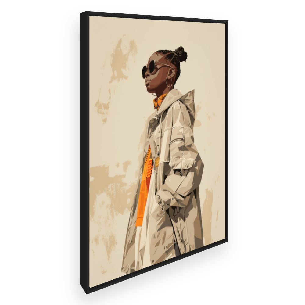 Toile Élégance urbaine chic