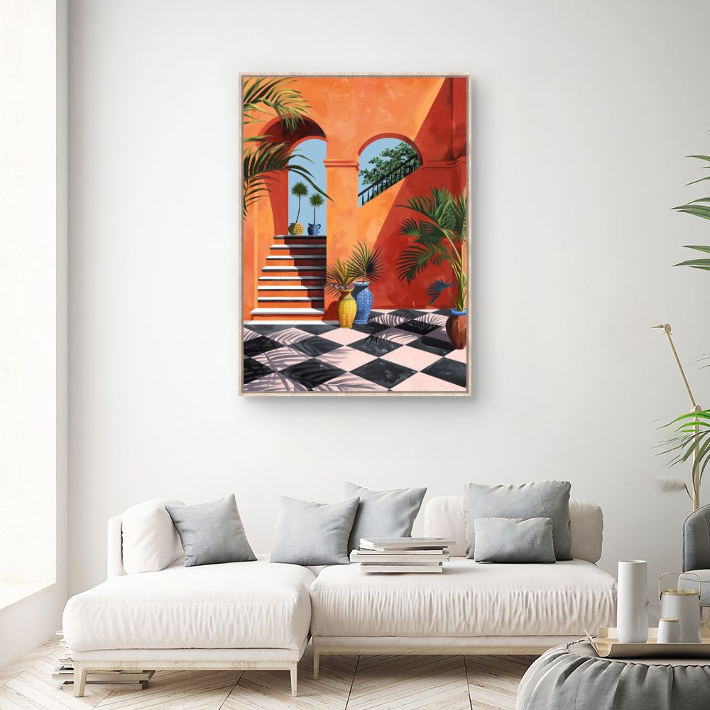 Tableau Évasion méditerranéenne