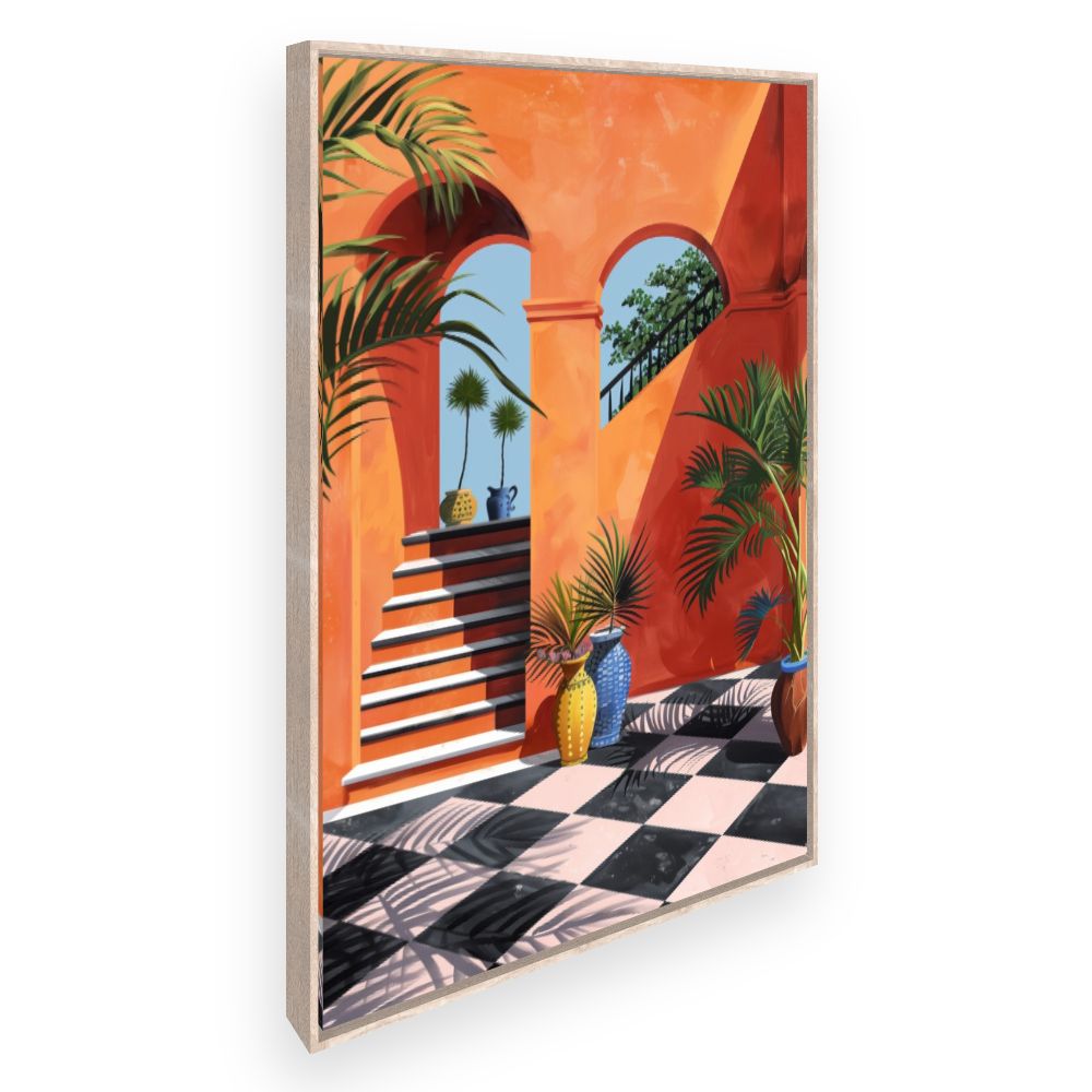 Toile Évasion méditerranéenne