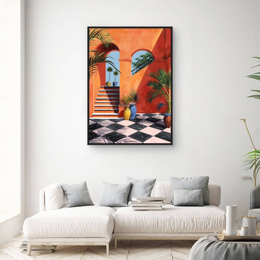 Tableau Évasion méditerranéenne