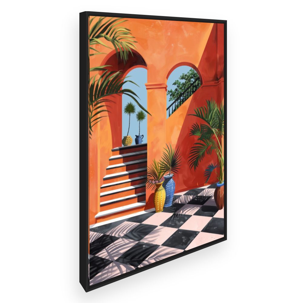 Toile Évasion méditerranéenne