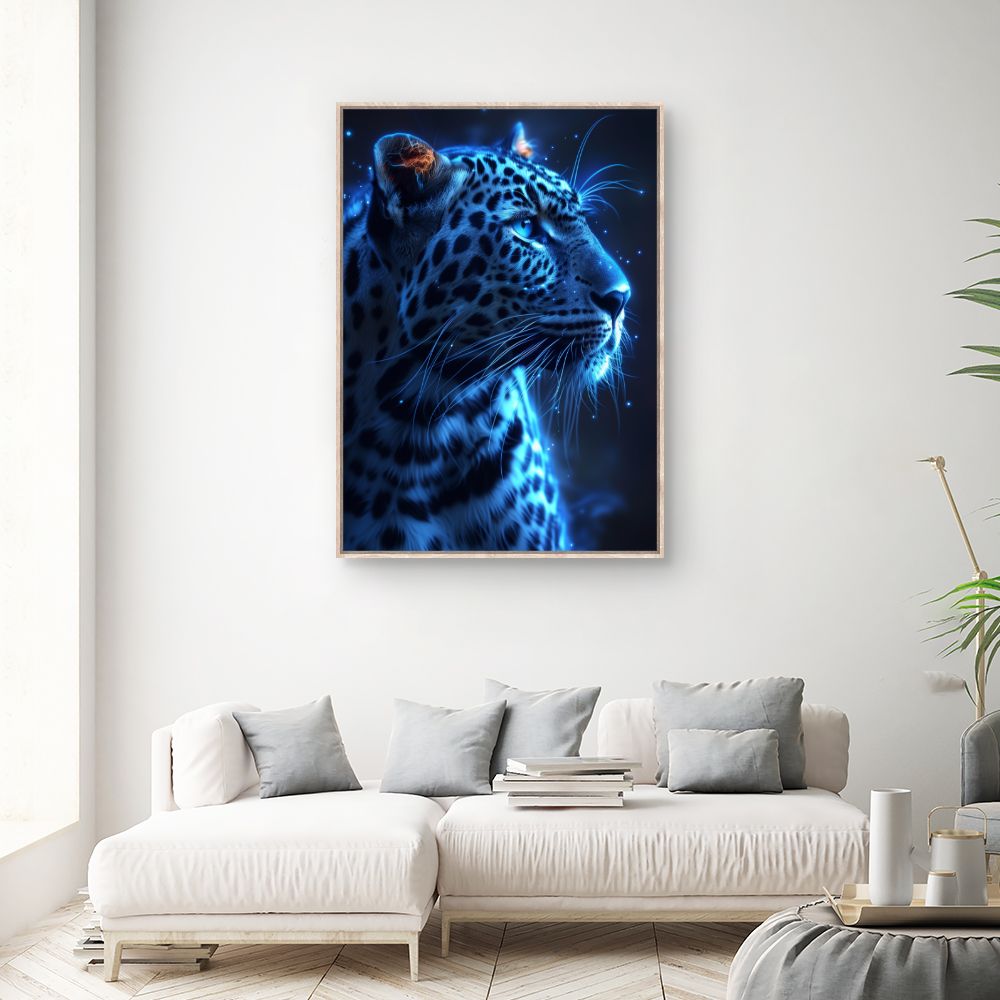 Tableau Panthère lumineuse