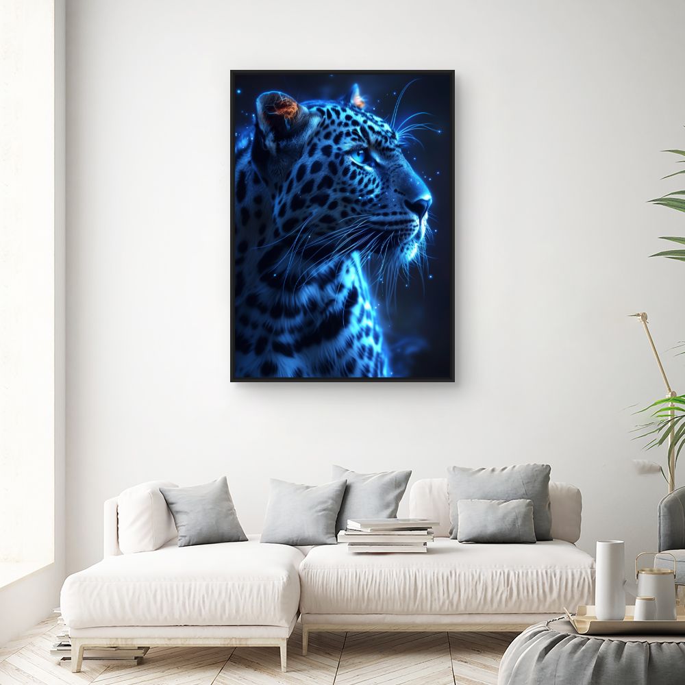 Tableau Panthère lumineuse