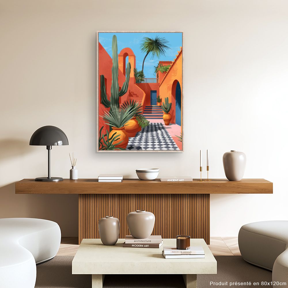 Tableau Oasis méditerranéenne