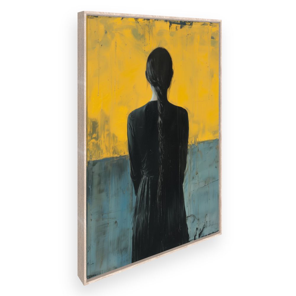 Toile Silhouette mystérieuse