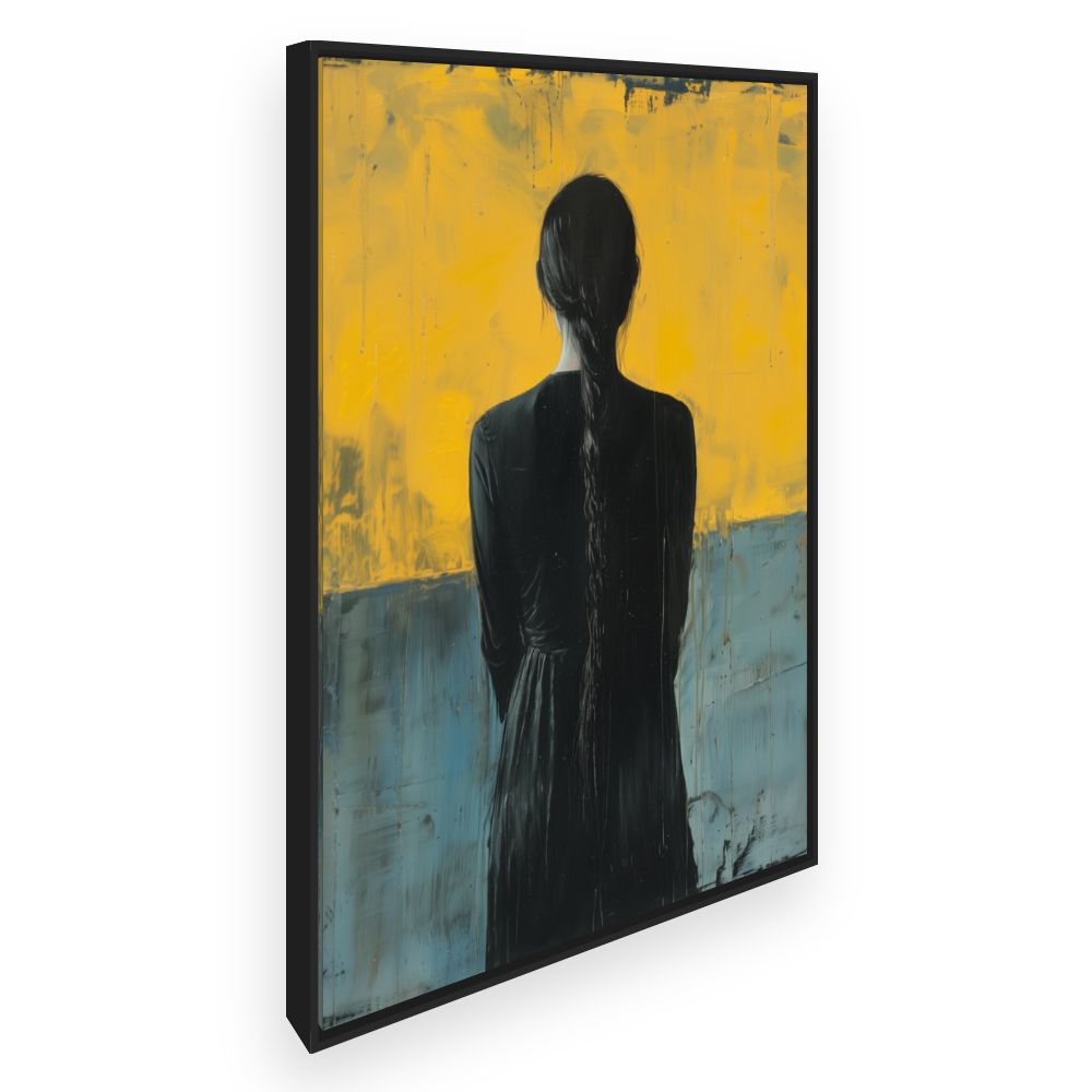 Toile Silhouette mystérieuse