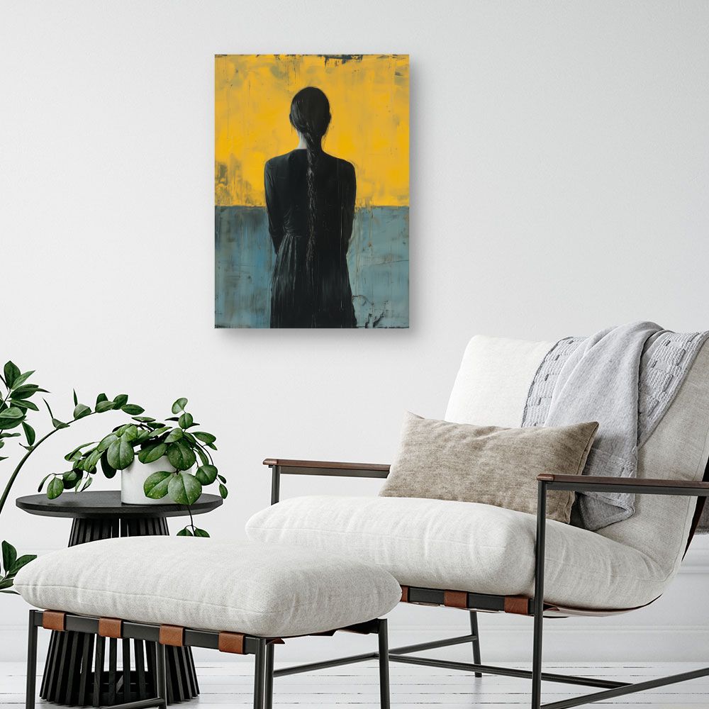 Tableau Silhouette mystérieuse