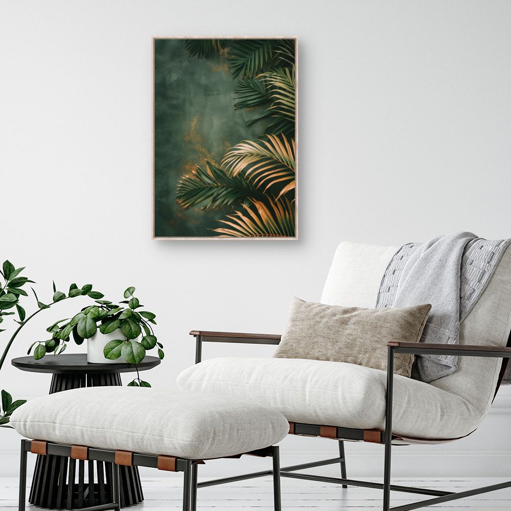 Tableau Feuillage tropical luxuriant