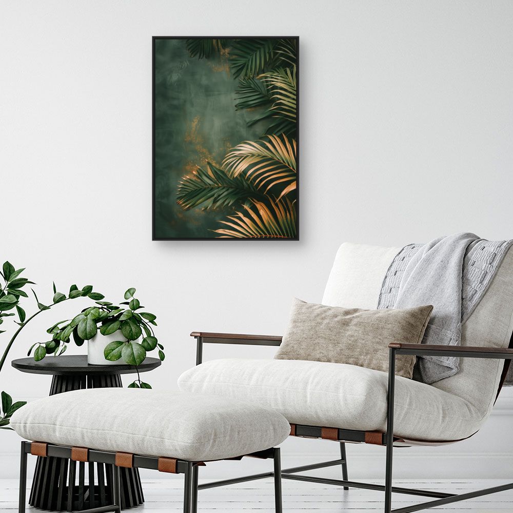 Tableau Feuillage tropical luxuriant