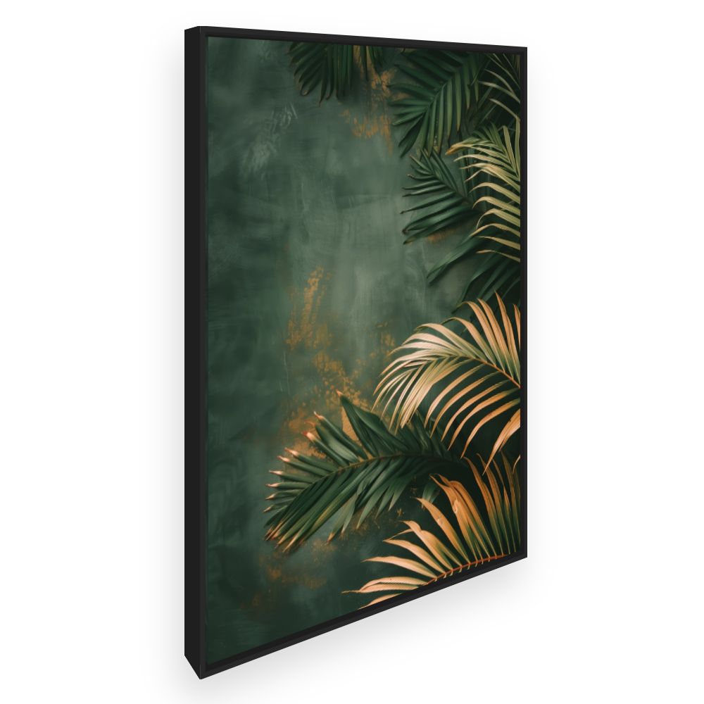 Toile Feuillage tropical luxuriant
