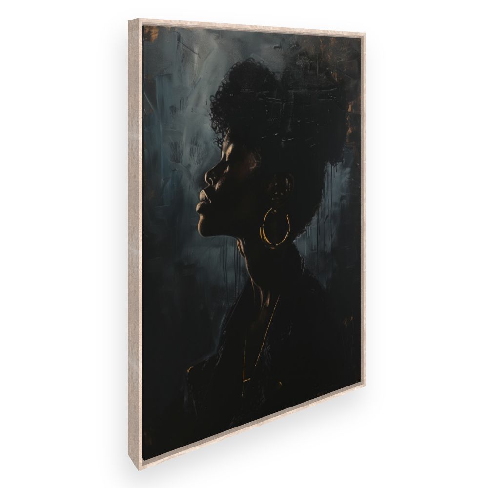 Toile Silhouette élégante