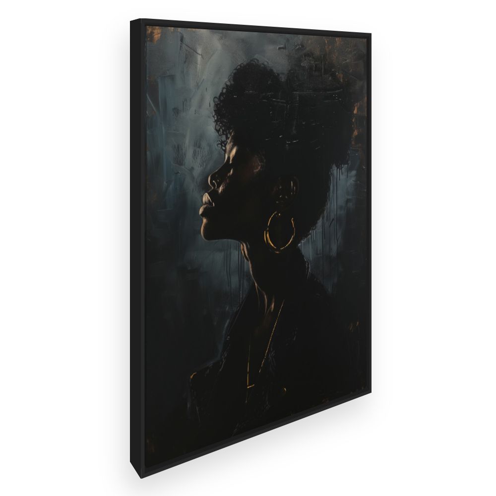 Toile Silhouette élégante