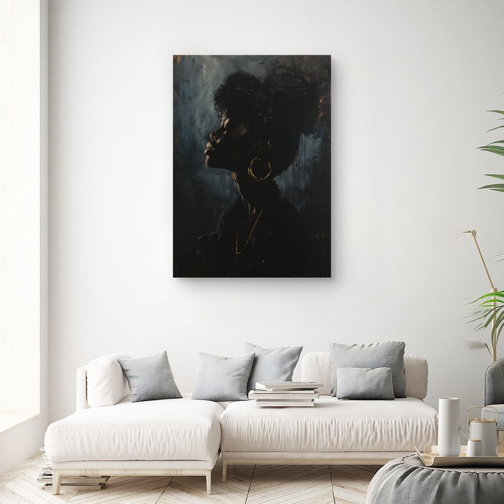 Tableau Silhouette élégante