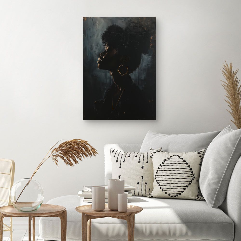 Tableau Silhouette élégante
