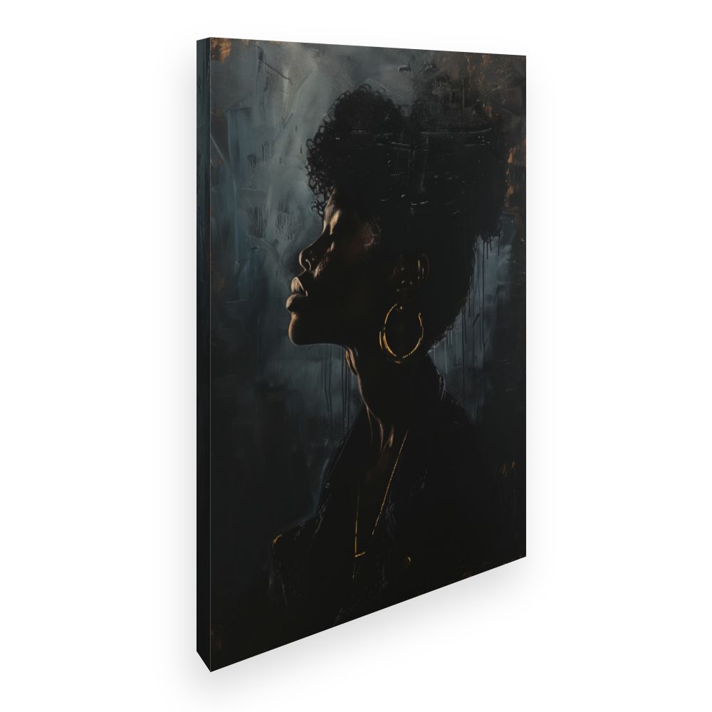 Toile Silhouette élégante