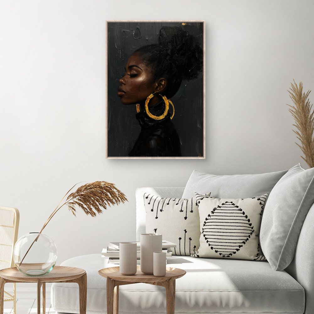 Tableau Élégance en portraits