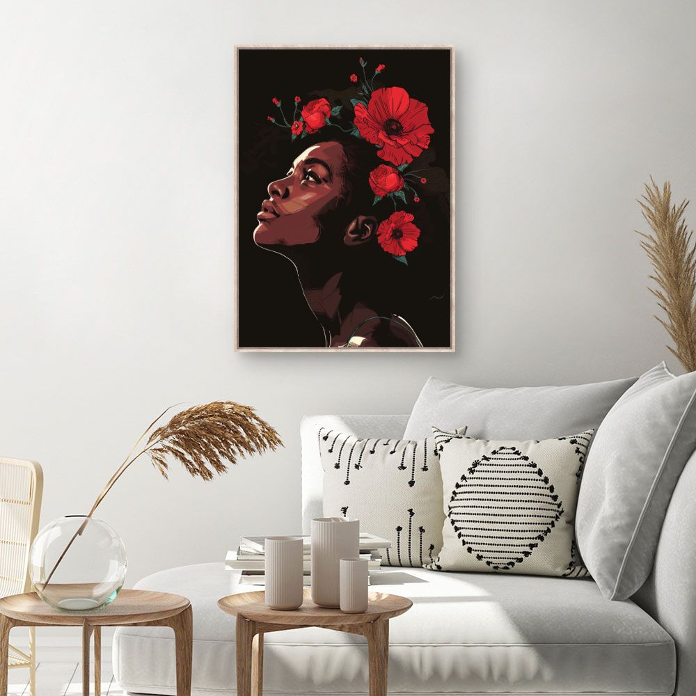 Tableau Éclat floral