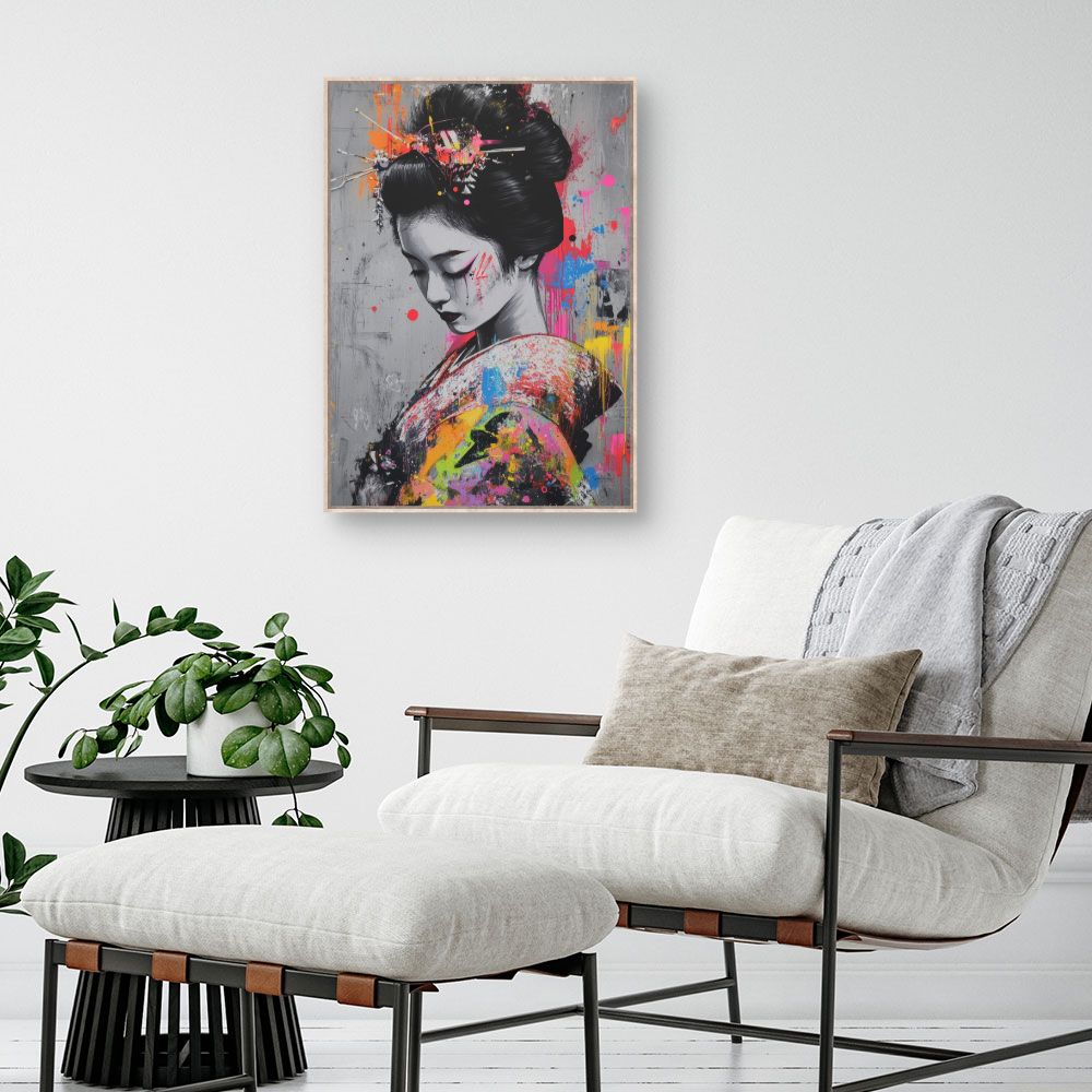 Tableau Éclat artistique vibrant