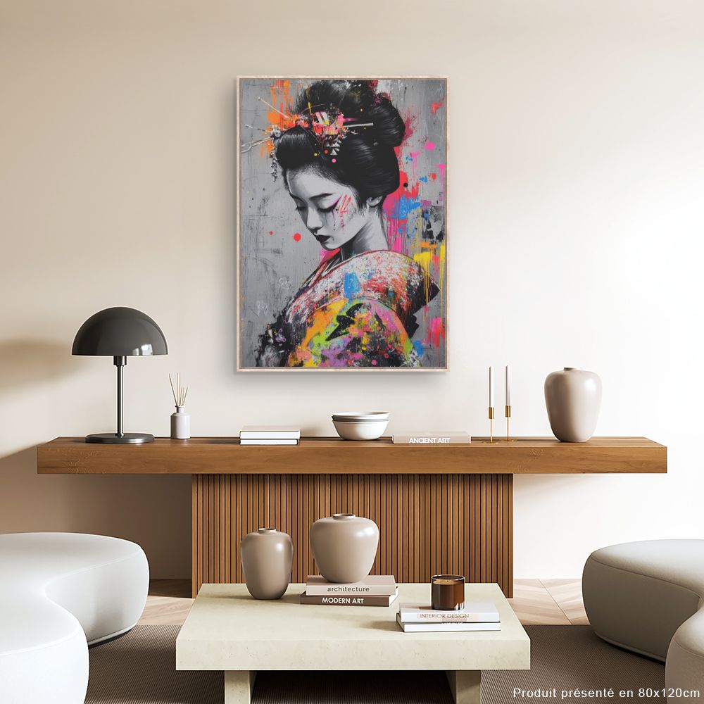 Tableau Éclat artistique vibrant