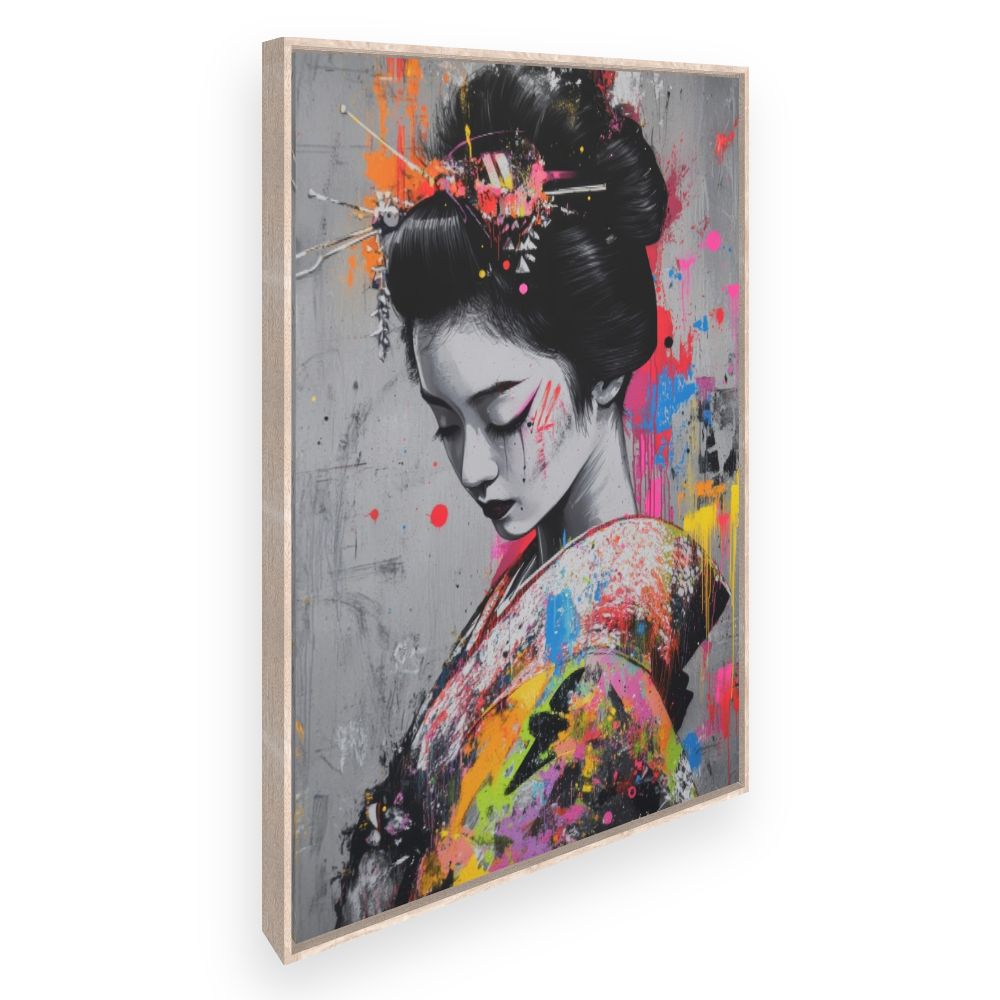 Toile Éclat artistique vibrant