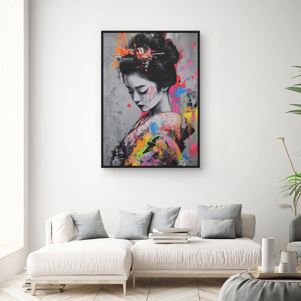 Tableau Éclat artistique vibrant