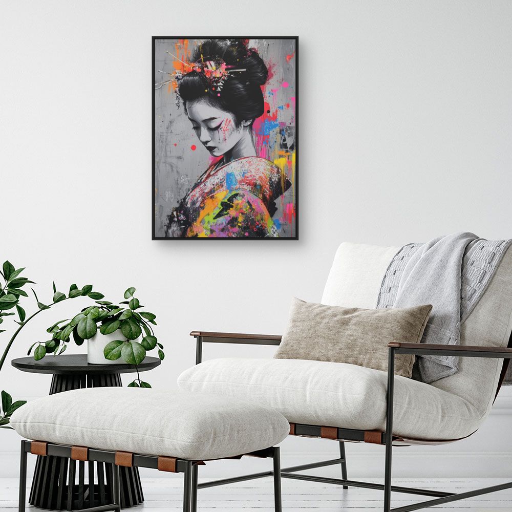 Tableau Éclat artistique vibrant
