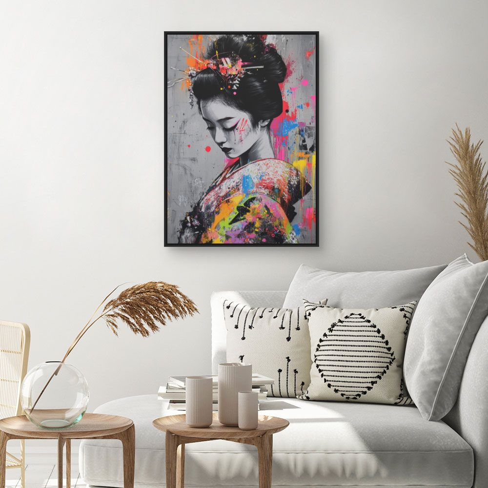 Tableau Éclat artistique vibrant