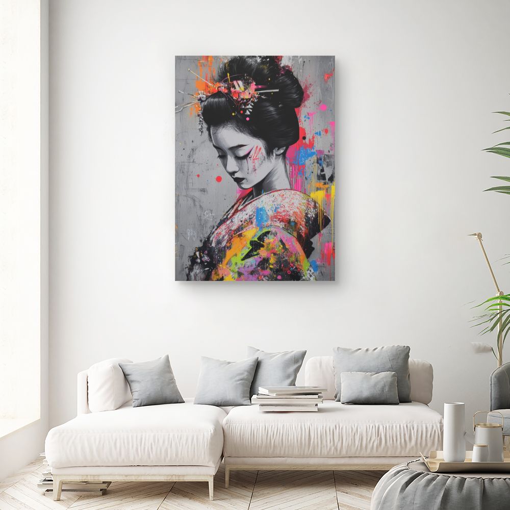 Tableau Éclat artistique vibrant
